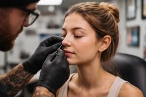 What a Nose Piercing Actually Feels Like