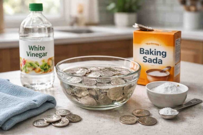 How to Clean Silver Coins with Vinegar (Step-by-Step Guide)