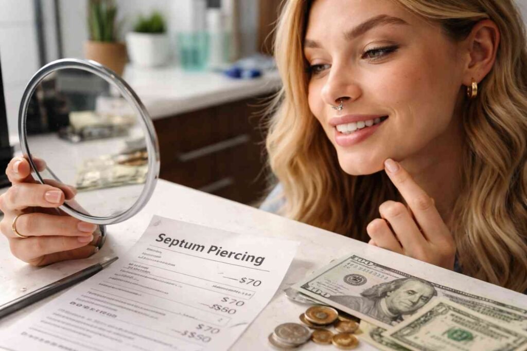 How Much Does a Septum Piercing Cost?