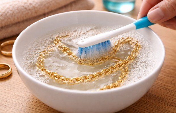 Step-by-Step Guide - How to Clean a Gold Chain at Home